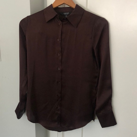 NEW* Satin Shirt Size 0 - Picture 1 of 4